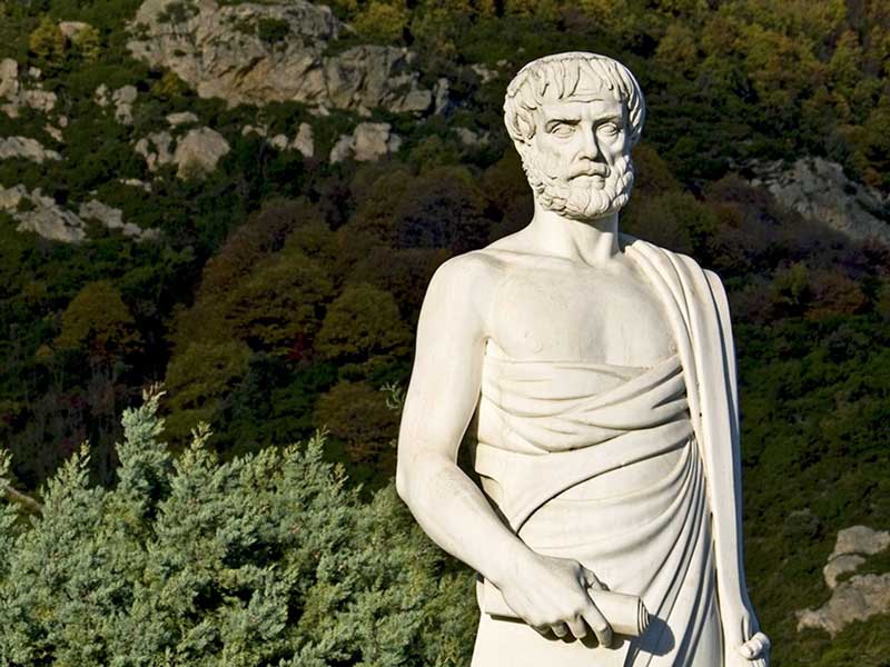 άγαλμα του Αριστοτέλη