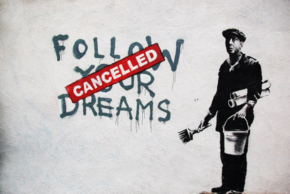 dreams cancelled by banksy