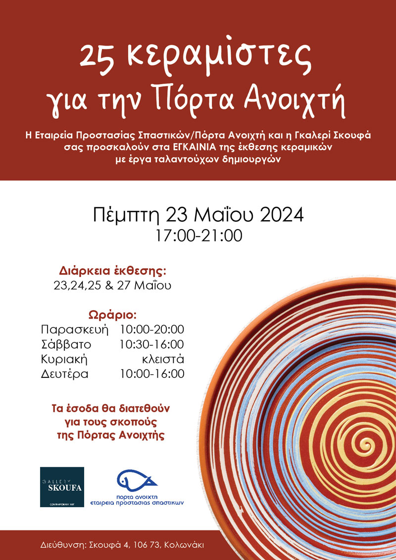 25 KERAMISTES PORTA ANOIXTH E