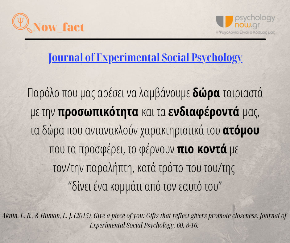 3PSY FACT PROSWPIKOTHTA DWRA